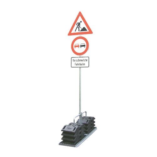  Fußplattenträger müba-Fußplattenträger für 2 bis 8 Fussplatten, schwere Ausführung 12444567