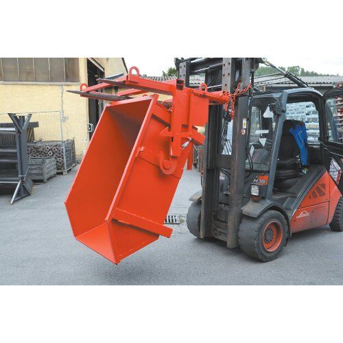  Kipp-Container müba-Kippvorrichtung für Kippcontainer mit Aufnahme für Stapler und Kran, lackiert 12444635