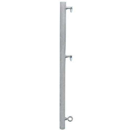 Alu-Laufstege und Zubehörteile müba-Geländerpfosten für Geländerhalter und Aussenverbreiterungskonsole 325 mm, Länge 1,00 m 12444967