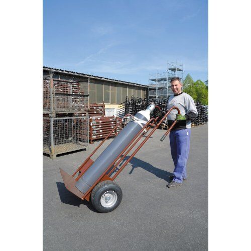  Transport- und Sackkarren müba-Schwerlast-Sackkarre, mit Kugellagerbereifung Ø 400 x 170 mm 12444430