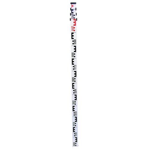  Nivellierlatten Nedo StandardLine Teleskopnivellierlatte 7 m, E-Teilung, Tlg. Rückseite 2 12445173