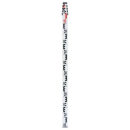  Nivellierlatten Nedo StandardLine Teleskopnivellierlatte 4 m, E-Teilung, Tlg. Rückseite 2 12445174