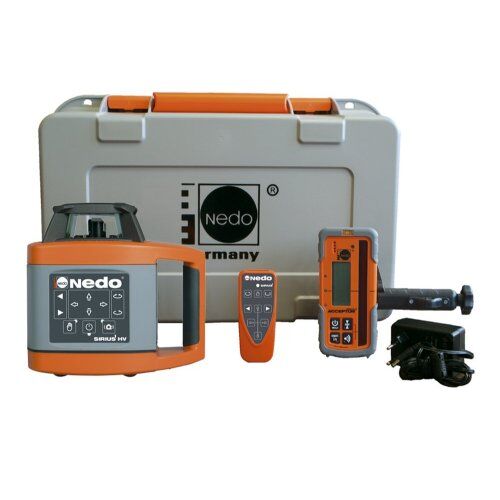  Nedo Rotationslaser Nedo Rotationslaser SIRIUS 1 HV Laserklasse 2 inkl. Laserempfänger ACCEPTOR digital 12445114