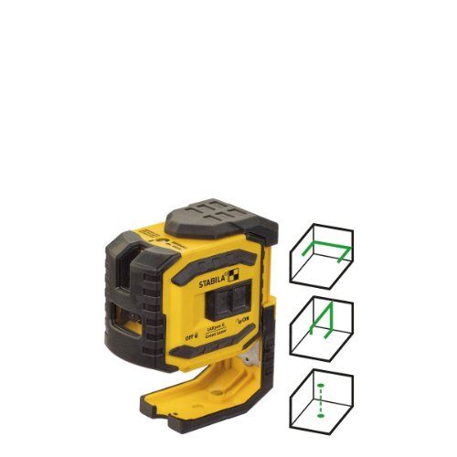 Punkt- und Linienlaser Stabila Kreuzlinien-Lot-Laser LAX 300 G, 4-teiliges Set 12383387