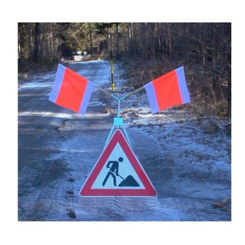  Warnflaggen NESTLE Warnflagge weiß/rot/weiß, 50x50cm / VPE = 40 Stück 12385364
