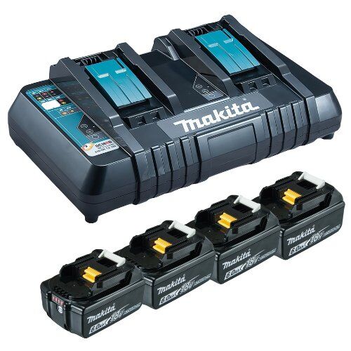  Power Source Kits Makita Power Source Kit Li 18V 4x6Ah 12424848