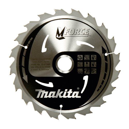  MForce Makita M-FORCE Sägeblatt 165x20x24Z 12427009