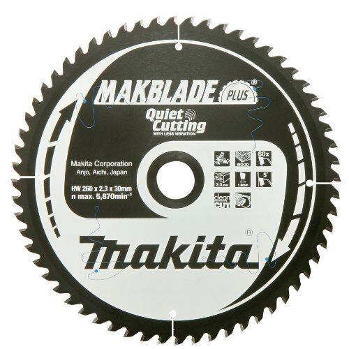  Makblade Plus Tischkreissäge Makita MAKBLADE+ Sägeblatt 260x30x80Z 12426937