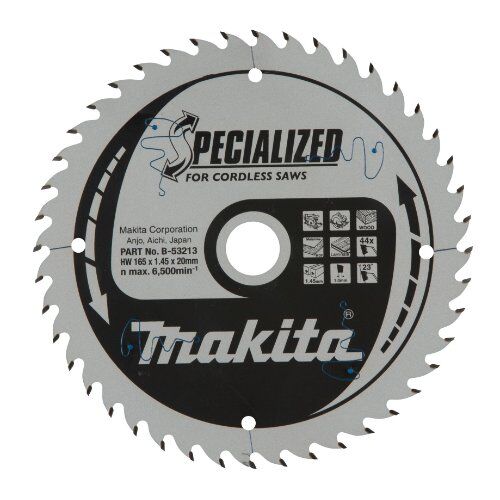  Specialized Akku-Handkreissäge Makita SPECIALIZED Sägeblatt 165 x 20 x 44Z 12426894