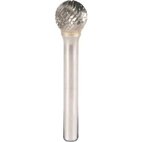 Kugelform HF 100 D Hartmetallfräser, 12,7 x 11 x 6 mm Spezialverzahnung Inox 12457815