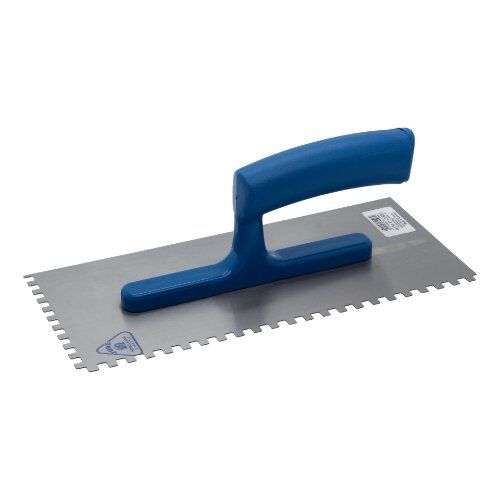  Henkelmann Glättekelle Henkelmann Glättekelle, Kunststoffgriffstütze, 6 x 6 mm, links gezahnt 12405103