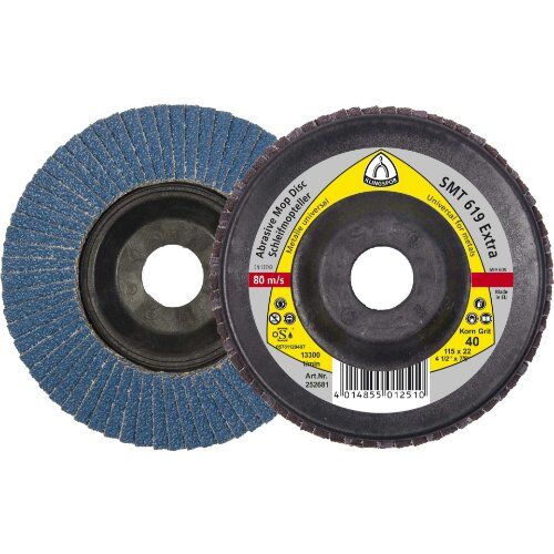  SMT 325 Schleifmopteller Klingspor SMT 325 Schleifmopteller 115 x 22,23 mm Korn 40 gewölbt 12457995