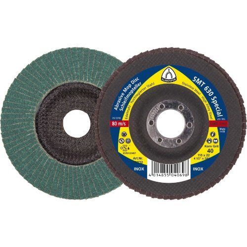  SMT 636 Schleifmopteller Multibindung Klingspor SMT 636 Schleifmopteller Multibindung 125 x 22,23 mm Korn 60 gewölbt 12458045