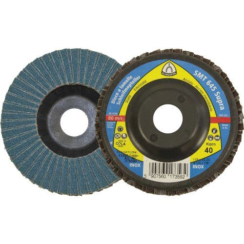  SMT 645 Schleifmopteller Klingspor SMT 645 Schleifmopteller 115 x 22,23 mm Korn 80 gerade 12458054