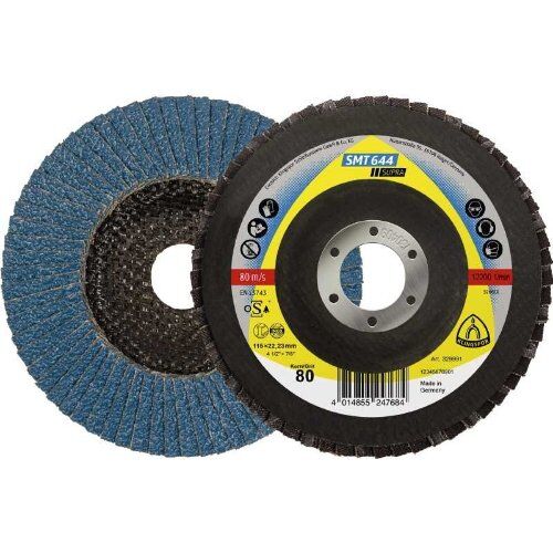  SMT 644 Schleifmopteller Klingspor SMT 644 Schleifmopteller, 125 x 22,23 mm Korn 40 gerade 12458051