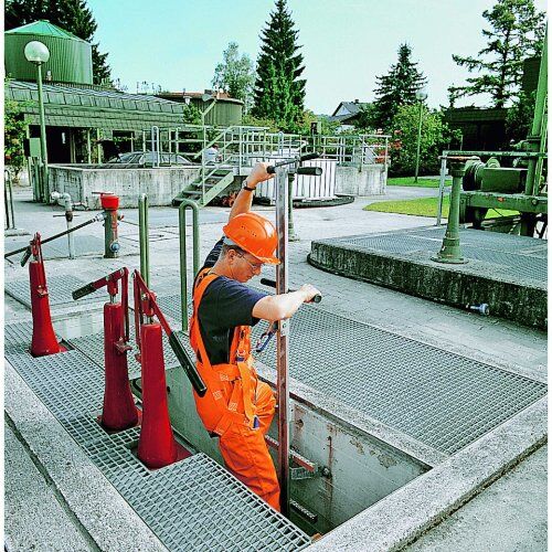  Zubehör für Steigschutz nach DIN EN 353-1 EINSTIEGHILFE V4A MODELL 47561 12456986