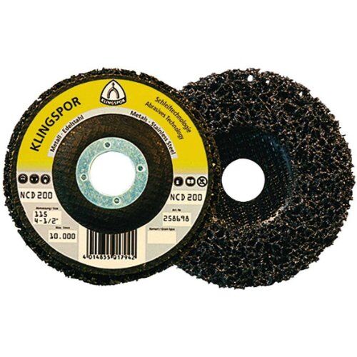  Reinigungsscheibe, Grobreinigungsscheibe NCD 200 Reinigungsscheibe 115 x 22,23 mm Siliziumkarbid gerade 12458436