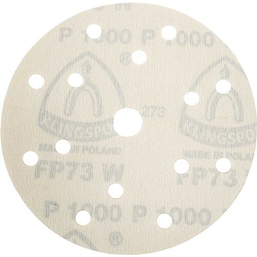  KLINGSPOR Scheibe 150 mm, kletthaftend FP 73 WK FP 73 WK Scheiben kletthaftend wirkstoffbeschichtet 150 mm Korn 150 Lochform S47 12459002