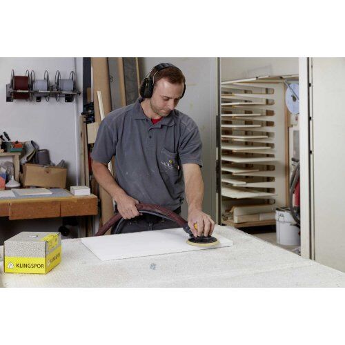  KLINGSPOR Klett-Schleifscheibe PS 33 BK PS 33 BK Scheiben kletthaftend 150 mm Korn 400 ohne Loch 12459385