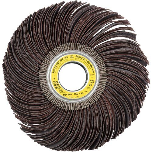  KLINGSPOR Schleifmoprad MM 650 für Farbe, Lack, Spachtel, Holz, Metall Univ. MM 650 Schleifmopräder 250 x 100 mm Korn 80 12459791