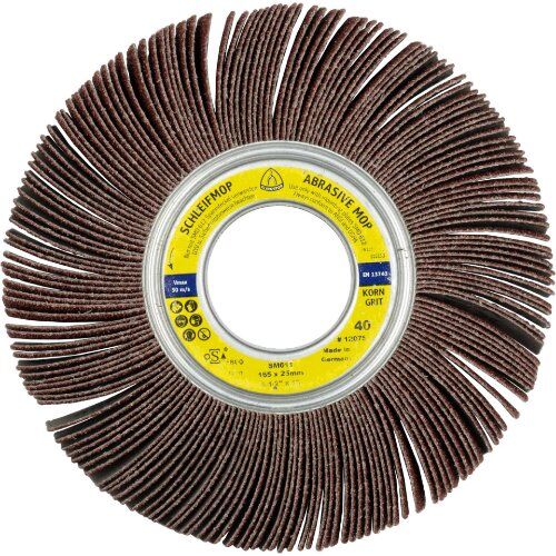  KLINGSPOR Schleifmoprad SM 611 für Farbe, Lack, Spachtel, Holz, Kunststoff, Metall Universal SM 611 Schleifmopräder 300 x 50 mm Korn 180 12459833