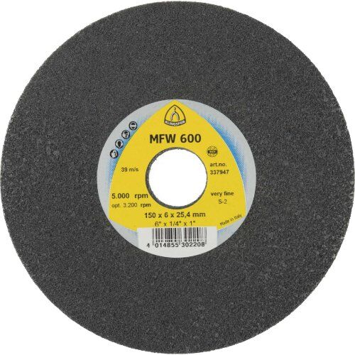  KLINGSPOR Kompaktscheibe MFW 600 Siliziumkarbid MFW 600 Kompaktscheiben, 150 x 6 x 25,4 mm Very Fine Siliziumkarbid 12459478