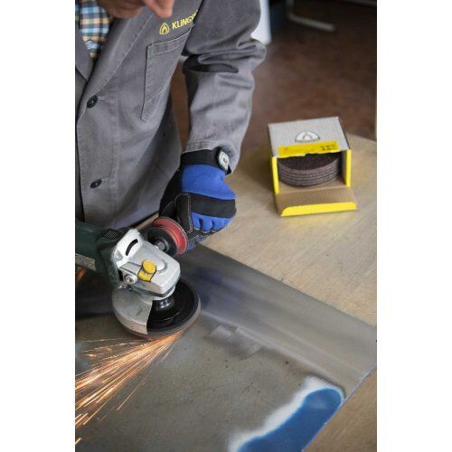  KLINGSPOR Vliesscheibe SV 484 SV 484 Vliesscheiben, 115 x 22 mm Medium Korund 12459512