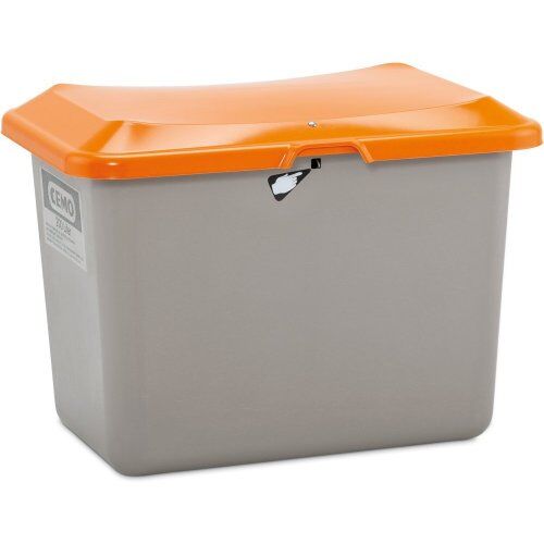  Streugutbehälter Cemo Streugutbehälter PLUS3 200 l o. Entnahme, grau/orange 12384948