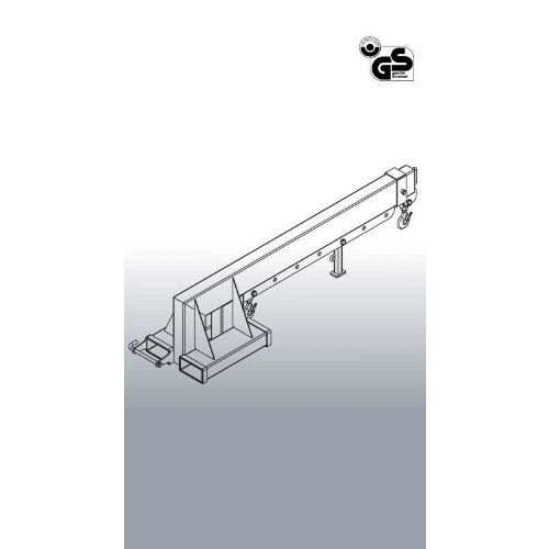  Kranarme Kranarm 2081.02 Traglast 5000 kg bei 700 mm Auslage max. 3700 mm teleskopierbar 12390318