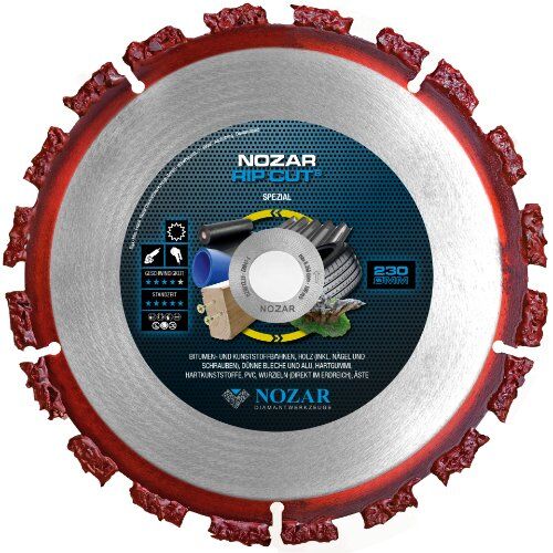 HM-Trennscheibe RIP CUT Nozar Hm-TS, 230x22,23mm, RIP CUT 12445992