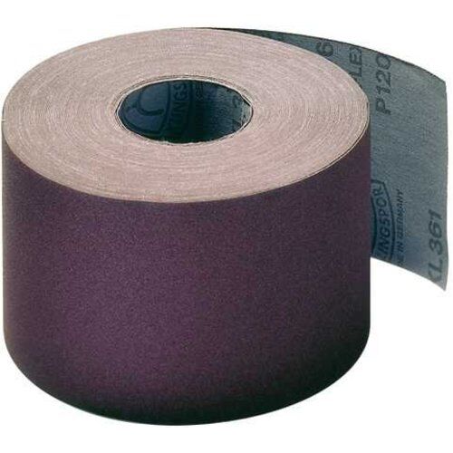  KLINGSPOR Rollen mit Gewebeunterlage KL 361 JF, Breite 25-50 mm KL 361 JF Rollen 40 x 25000 mm Korn 80 12459946
