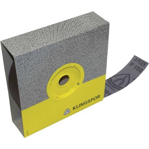  KLINGSPOR Rollen mit Gewebeunterlage KL 361 JF, Breite 25-50 mm KL 361 JF Rollen 40 x 50000 mm Korn 40 12459899