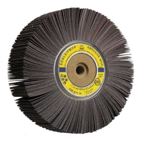  KLINGSPOR Schleifmoprad SM 611 H, Bohrungs-Ø 13 mm SM 611 Schleifmopräder 165 x 50 x 13 mm Korn 120 12459851