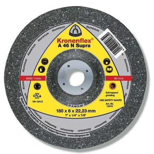  Schruppschleifscheibe A 46 N Schruppscheiben 180 x 6 x 22,23 mm gekröpft 12460479