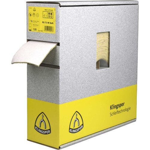  KLINGSPOR Schleifpapier-Rolle PS 73 BWF wirkstoffbeschichtet PS 73 BWF Rollen wirkstoffbeschichtet 115 x 25000 mm Korn 600 140PERF 12460166