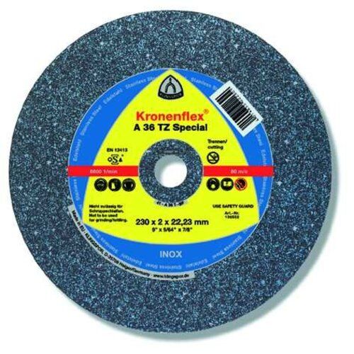  Klingspor A 36 TZ SPECIAL Trennscheibe A 36 TZ Trennscheiben 125 x 2 x 22,23 mm gerade 12460940
