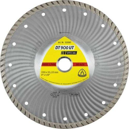  Klingspor Special DT 900 UT Diamanttrennscheiben DT 900 UT Diamanttrennscheiben 125 x 2,2 x 22,23 mm 2,2 x 10 mm geschlossener Rand Turbo 12460763