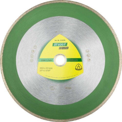  Klingspor Supra DT 600 F Diamanttrennscheiben DT 600 F Diamanttrennscheiben 200 x 1,9 x 30 mm 1,9 x 7 mm geschlossener Rand 12460811