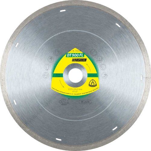  Klingspor Special DT 900 FL Diamantgroßtrennscheiben DT 900 FL Diamanttrennscheiben, 250 x 2 x 30 mm 2 x 7 mm, geschl. Rand m. Laserschlitzen 12460684