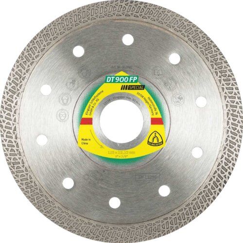  Klingspor Special DT 900 FP Diamanttrennscheiben DT 900 FP Diamanttrennscheiben, 125 x 1,4 x 22,23 mm 1,4 x 10 mm, profilierter Schneidrand 12460692