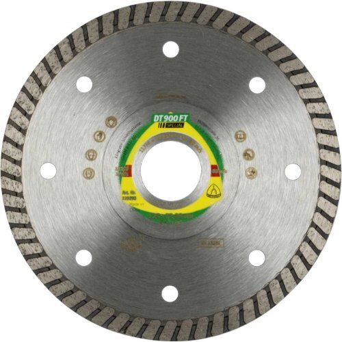  Klingspor Special DT 900 FT Diamanttrennscheiben DT 900 FT Diamanttrennscheiben, 180 x 2 x 22,23 mm 2 x 7 mm, geschlossener Rand Turbo 12460695