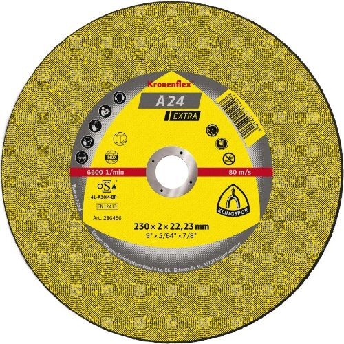 Klingspor A 24 EXTRA Trennscheiben A 24 EX Trennscheiben 180 x 2 x 22,23 mm gerade 12460879