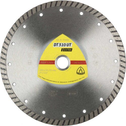  Klingspor Extra DT 310 UT Diamanttrennscheiben DT 310 UT Diamanttrennscheiben, 115 x 2 x 22,23 mm 2 x 10 mm, geschlossener Rand Turbo 12460651
