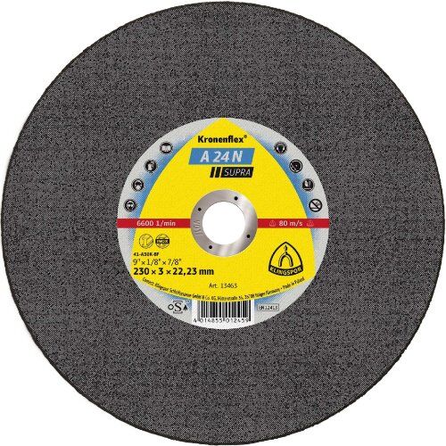 Klingspor A 24 N SUPRA Trennscheibe A 24 N Trennscheiben 230 x 3 x 22,23 mm gerade 12460894