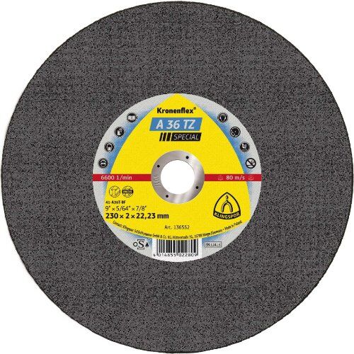  Klingspor A 36 TZ SPECIAL Trennscheibe A 36 TZ Trennscheiben 125 x 2 x 22,23 mm gerade 12460940