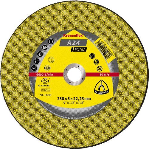  Klingspor A 24 EXTRA Trennscheiben A 24 EX Trennscheiben 230 x 3 x 22,23 mm gerade 12460887