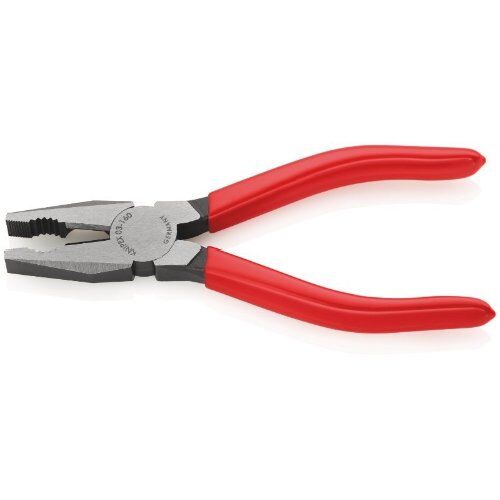  Kombizangen KNIPEX 03 01 160 EAN Kombizange mit Kunststoff überzogen schwarz atramentiert 160 mm 12381015