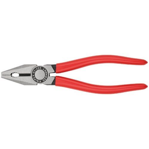  Kombizangen Kombizangen KNIPEX 03 01 200 EAN Kombizange mit Kunststoff überzogen schwarz atramentiert 200 mm 12381022