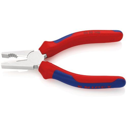  Kombizangen KNIPEX 03 05 140 Kombizange mit Mehrkomponenten-Hüllen verchromt 140 mm 12381014