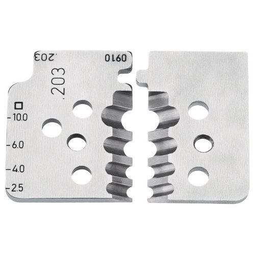  Präzisions-Abisolierzangen mit Formmessern KNIPEX 12 19 10 1 Satz Ersatzmesser für 12 12 10 12380337